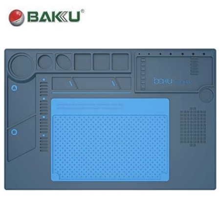 Baku Silicone Heat Resistant Soldering Pad/Mat, Electronics Mat Welding Blanket for Soldering Station, In BAKU-BA-695